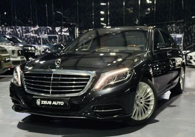 Mercedes-Benz S 500 Std 4.7L 2016 Mercedes Benz S500 LWB Chauffeur Package, Fully Loaded, Very Low Kms, GCC