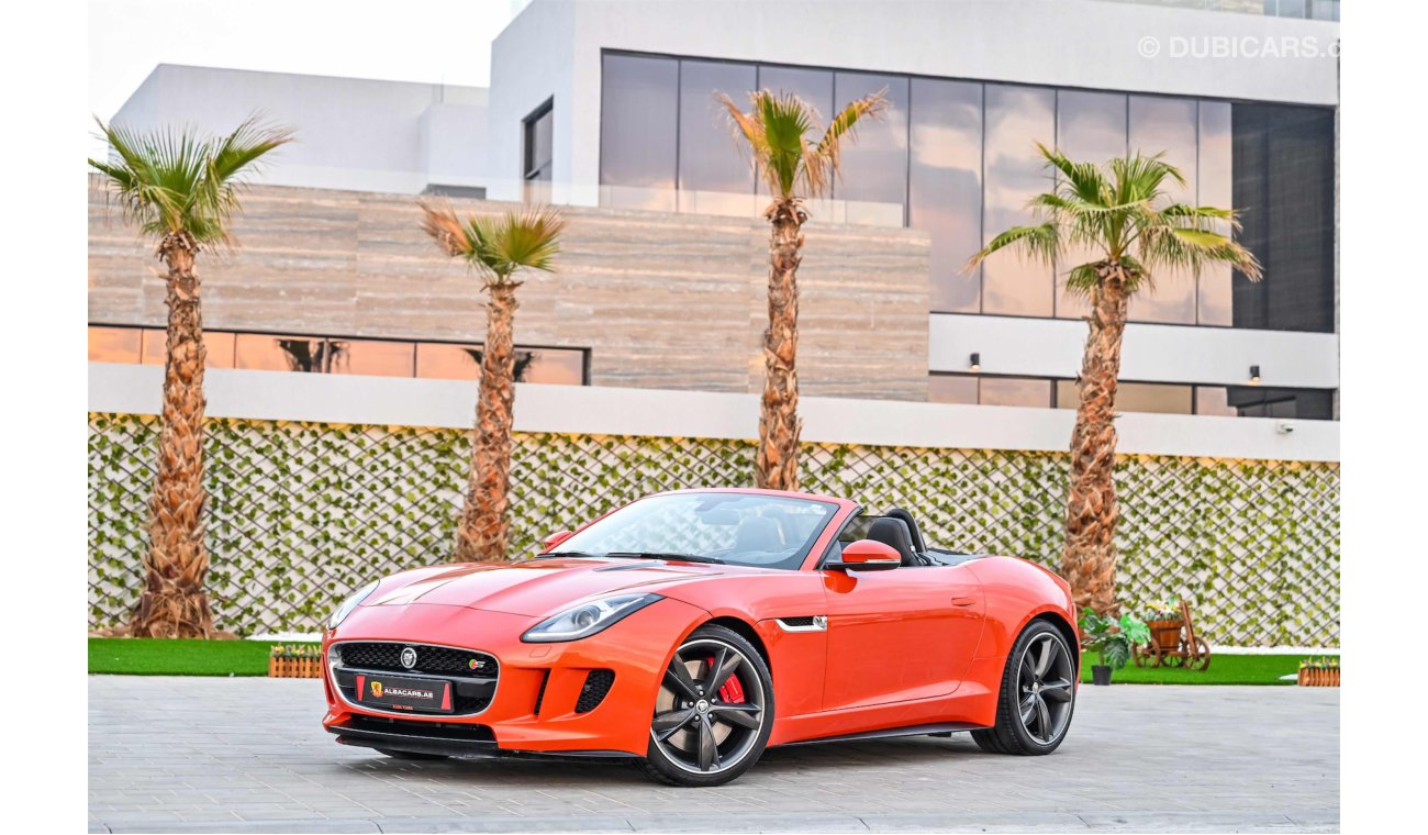 جاغوار F-Type S 5.0L V8 SC | 3,539 P.M | 0% Downpayment | Full Option | Immaculate Condition