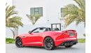 Jaguar F-Type S | AED 3,016 Per Month | 0% DP | Fully Loaded | Exceptional Condition