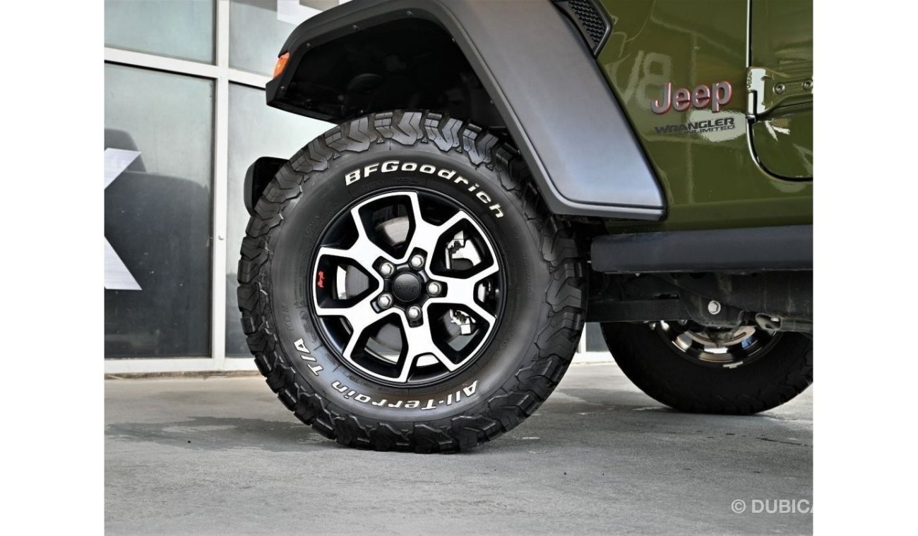 جيب رانجلر Jeep Wrangler Rubicon - V6 Engine - Original Paint - AED 3,459 Monthly Payment - 0%DP