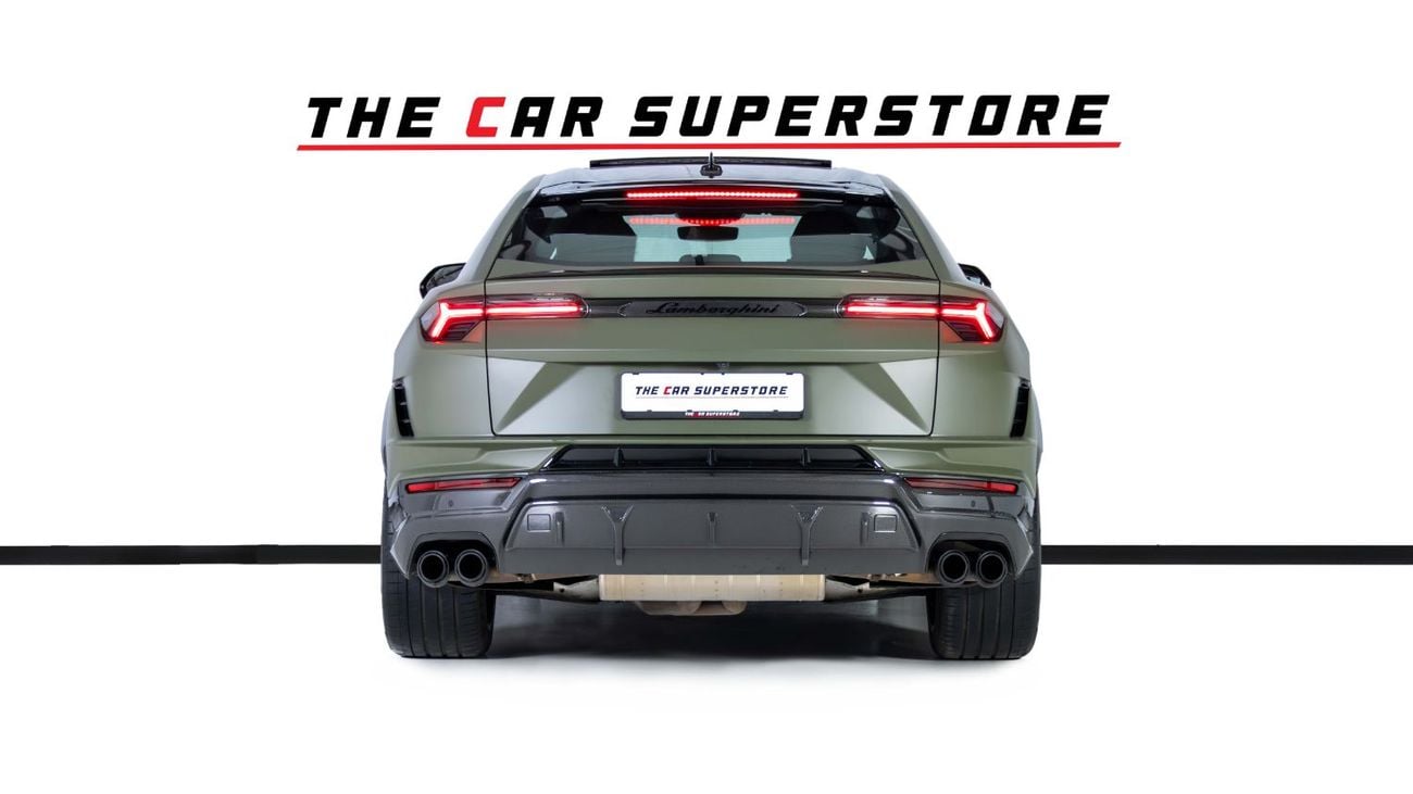 Lamborghini Urus 4.0T V8 Performante Special Matt Color-Alcantara Interior-Full carbon Fiber Exterior Trim