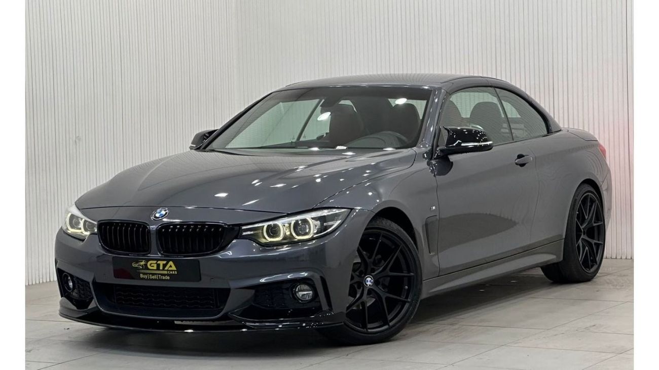 بي أم دبليو 420i M سبورت 2018 BMW 420i M-Kit Convertible, Warranty, Service History, Low Kms, GCC