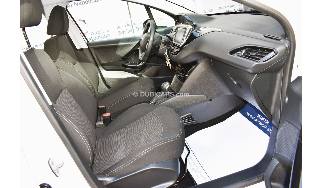 Peugeot 208 AED 449 PM | 1.6L ACTIVE GCC DEALER WARRANTY