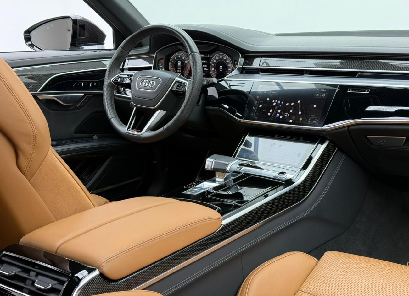 Audi A8 L 55 TFSI quattro 3.0L (340 HP) 2022 Audi A8L 55 TFSI Quattro, Warranty, Full Audi Service History, 