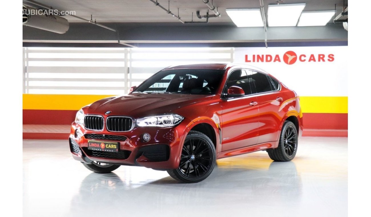 بي أم دبليو X6 BMW X6 X-Drive 35i M-Sport 2016 GCC under Warranty