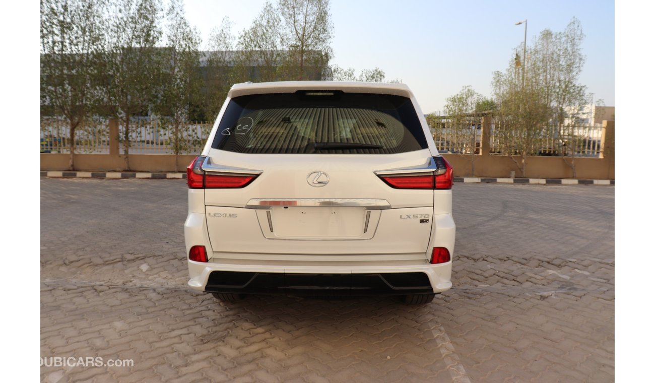 Lexus LX570 21YM - SPORTS  - WHT_RED (FOR EXPORT ONLY)