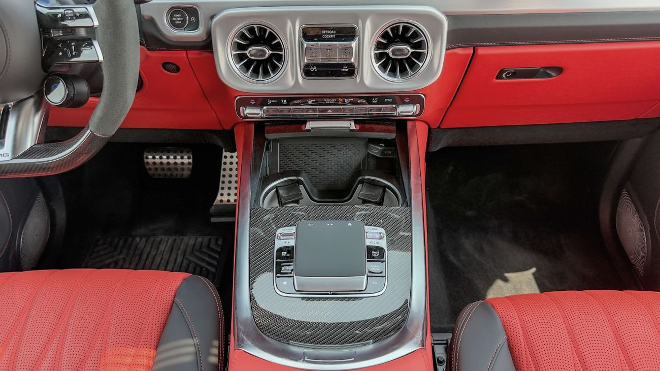 Mercedes Benz G63 AMG STANDARD 2026 Mercedes-Benz AMG G 63 4.0L AT Petrol (Black-Red)
