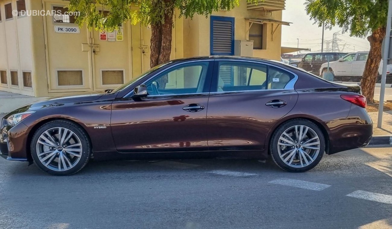 إنفينيتي Q50 Hybrid 2019 | Full Option | GCC | Brand New