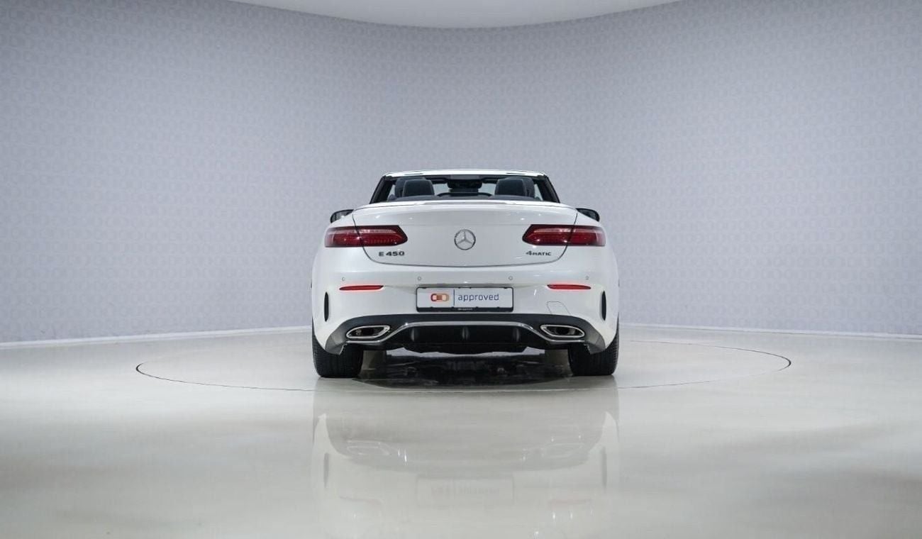Mercedes-Benz E 450 AMG Line Cabriolet - 2 Years Warranty - Approved Prepared Vehicle