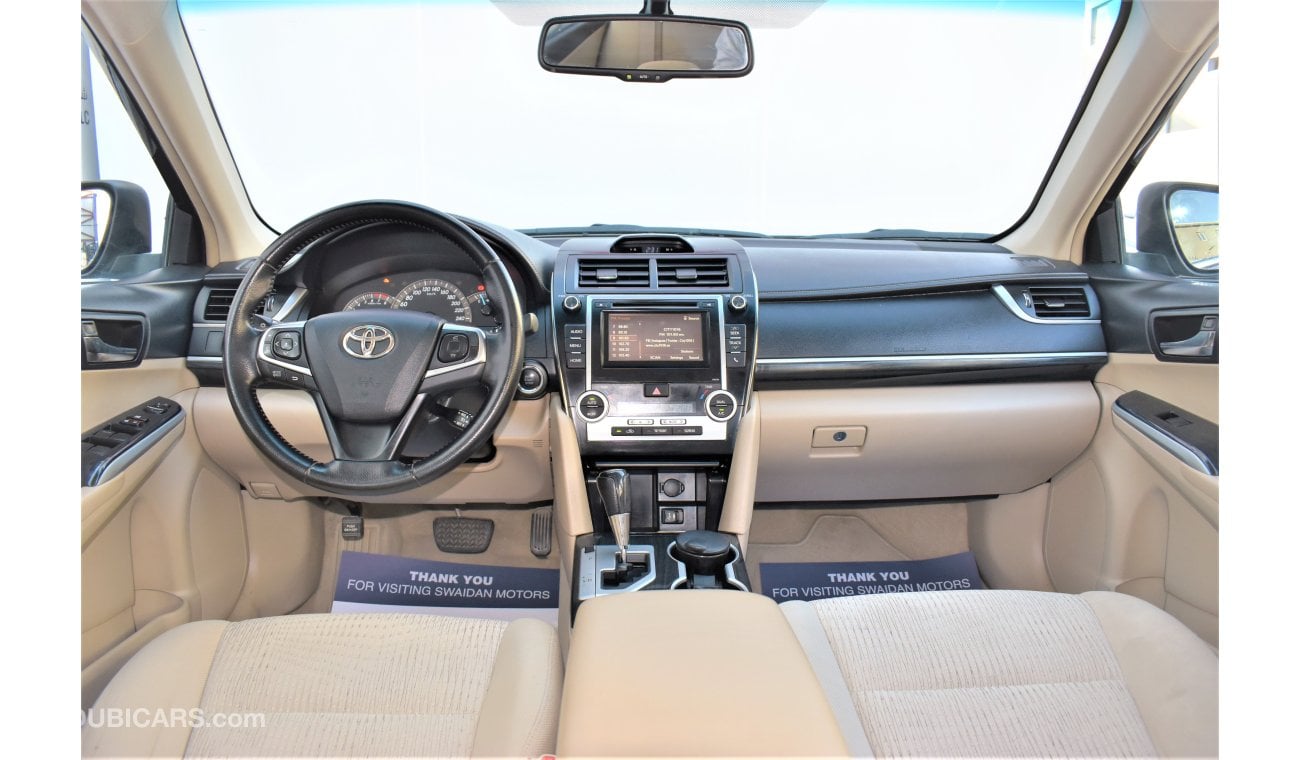 تويوتا كامري AED 1173 PM | 0% DP | 2.5L SE GCC WARRANTY CRUISE CONTROL