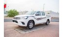 تويوتا هيلوكس 2020 | TOYOTA HILUX  | DOUBLE CAB 4X2 | 2.7L | GCC | VERY WELL-MAINTAINED | SPECTACULAR CONDITION |