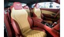 Bentley Continental GTC CONVERTIBLE | 2016 | GCC SPECS | AUTOMATIC