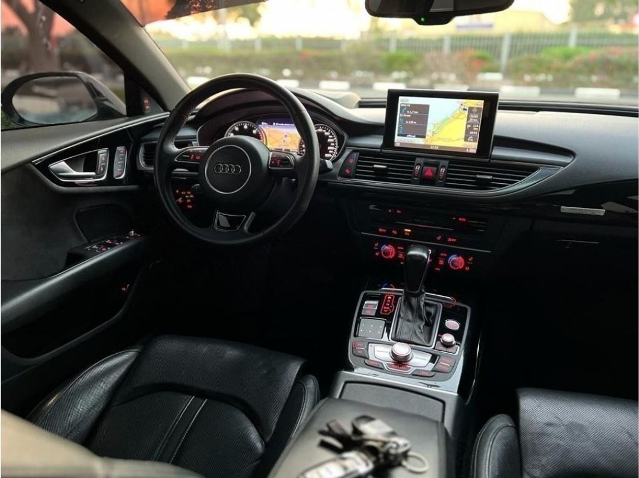 أودي A7 AUDI A7 50 TFSI QUATTRO S LINE 2017 GCC FULL OPTIONS IN PERFECT CONDITIONS WITH ONE YEAR WARRANTY