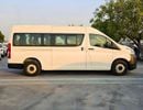 Toyota Hiace HIGHROOF / 13 SEATER / REAR CAMERA / 3.5L PETROL A/T / BLACK BUMPER (CODE # HPHRAB)