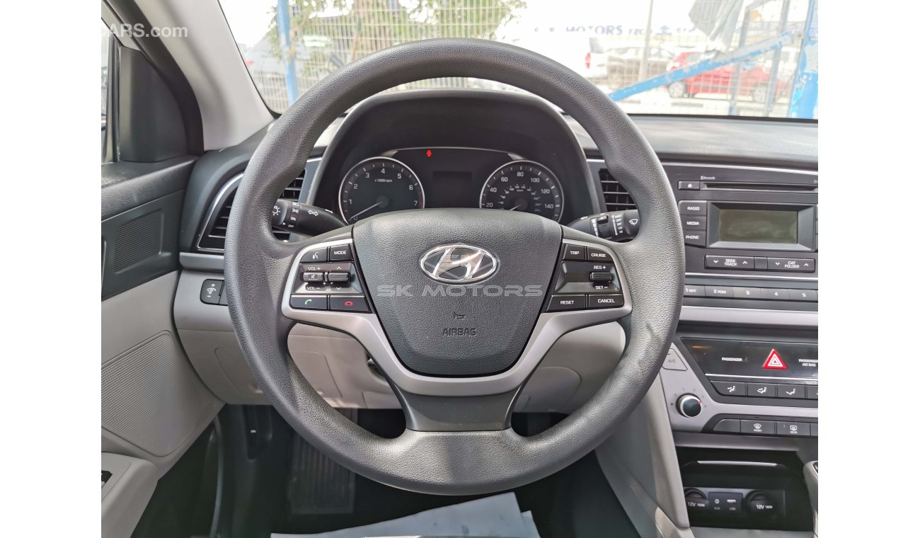 Hyundai Elantra 2.0L, 15" Tyre, LED Headlights, Drive Mode, Bluetooth, Fabric Seats, Dual Airbags (LOT # 784)