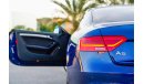 Audi A5 S-Line - Stunning Blue - AED 1,351 Per Month! - 0% DP