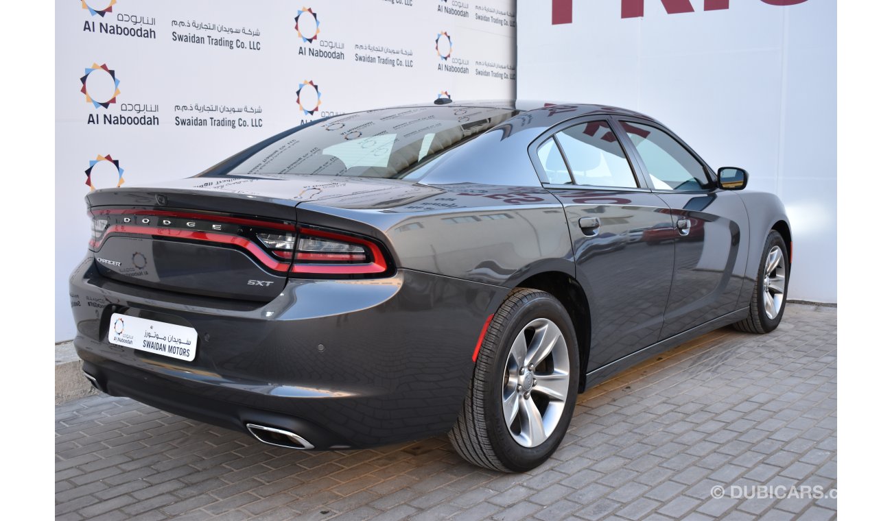 Dodge Charger 3.6L SXT V6 2018 GCC SPECS WITH AGENCY WARRANTY
