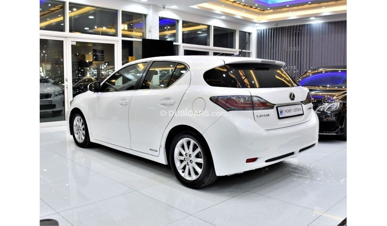 Lexus CT 200h EXCELLENT DEAL for our Lexus CT200 HYBRID ( 2012 Model ) in White Color GCC Specs