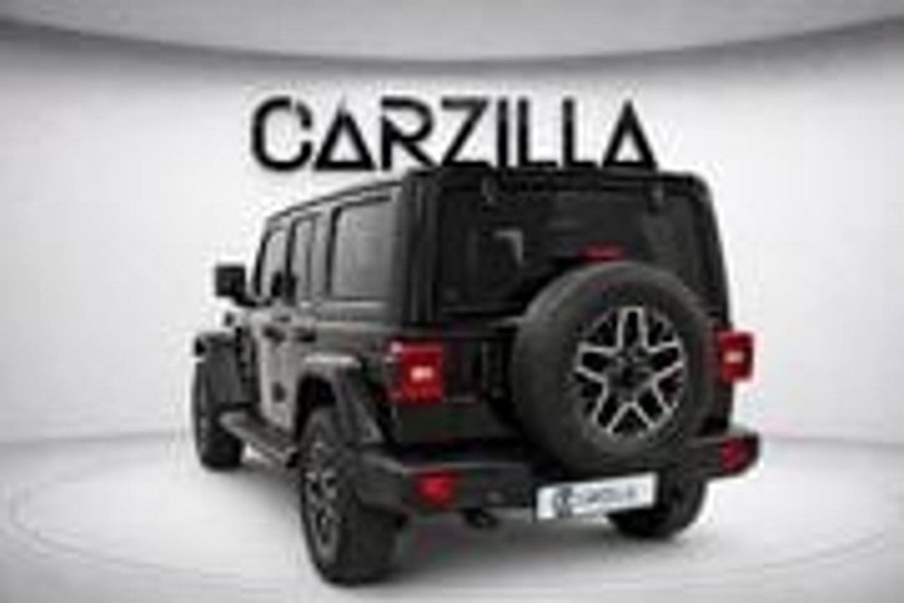 Jeep Wrangler Unlimited Sahara 2.0L A/T 3,133 AED / Monthly Jeep Wrangler Sahara Unlimited 2024 l GCC l Full Optio