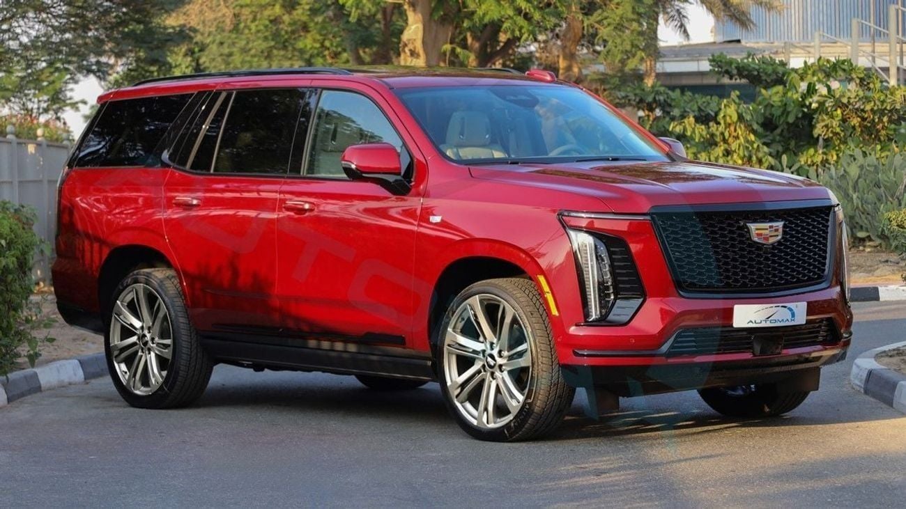كاديلاك إسكالاد 600 Sport Platinum V8 6.2L 0Km 2025 With 5 Years Or 200,000 Km Warranty