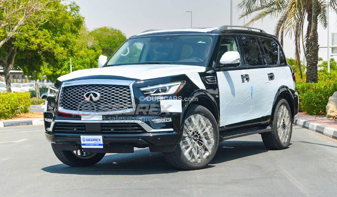 إنفينيتي QX80 LUXE 5.6L AWD 8 SEATER LIMITED STOCK IN UAE