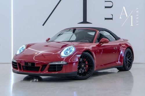 بورش 911 Carrera GTS Cabriolet 3.8L (430 HP) 2016 Porsche 911, Full Service History, Low Kms, GCC