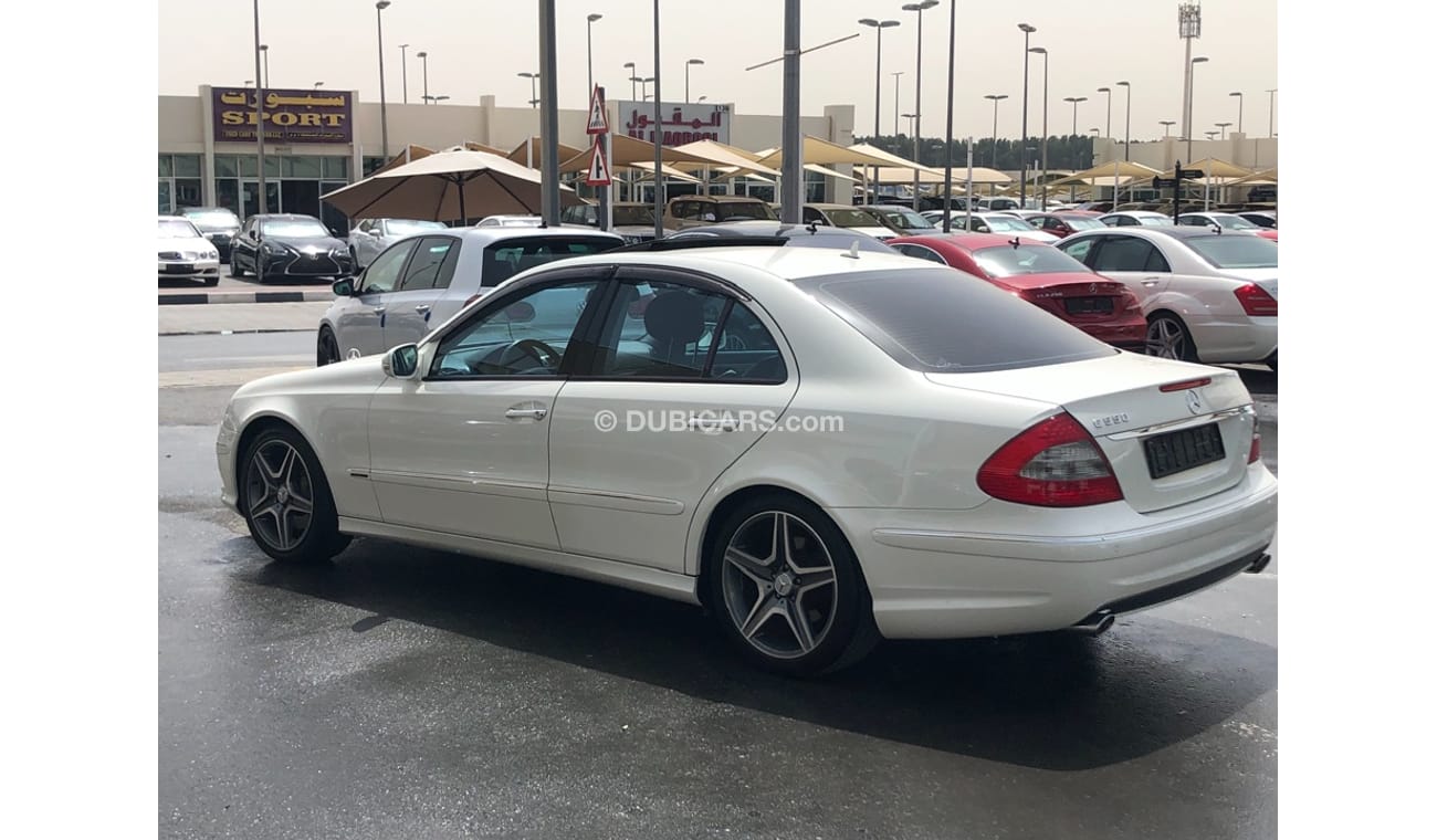 مرسيدس بنز E 550 موديل 2009 وراد اليابان حاله ممتازه جدا فل مواصفات كراسي جلد وفتحه سقف وتحكم كهربي كامل ونظام صوت م