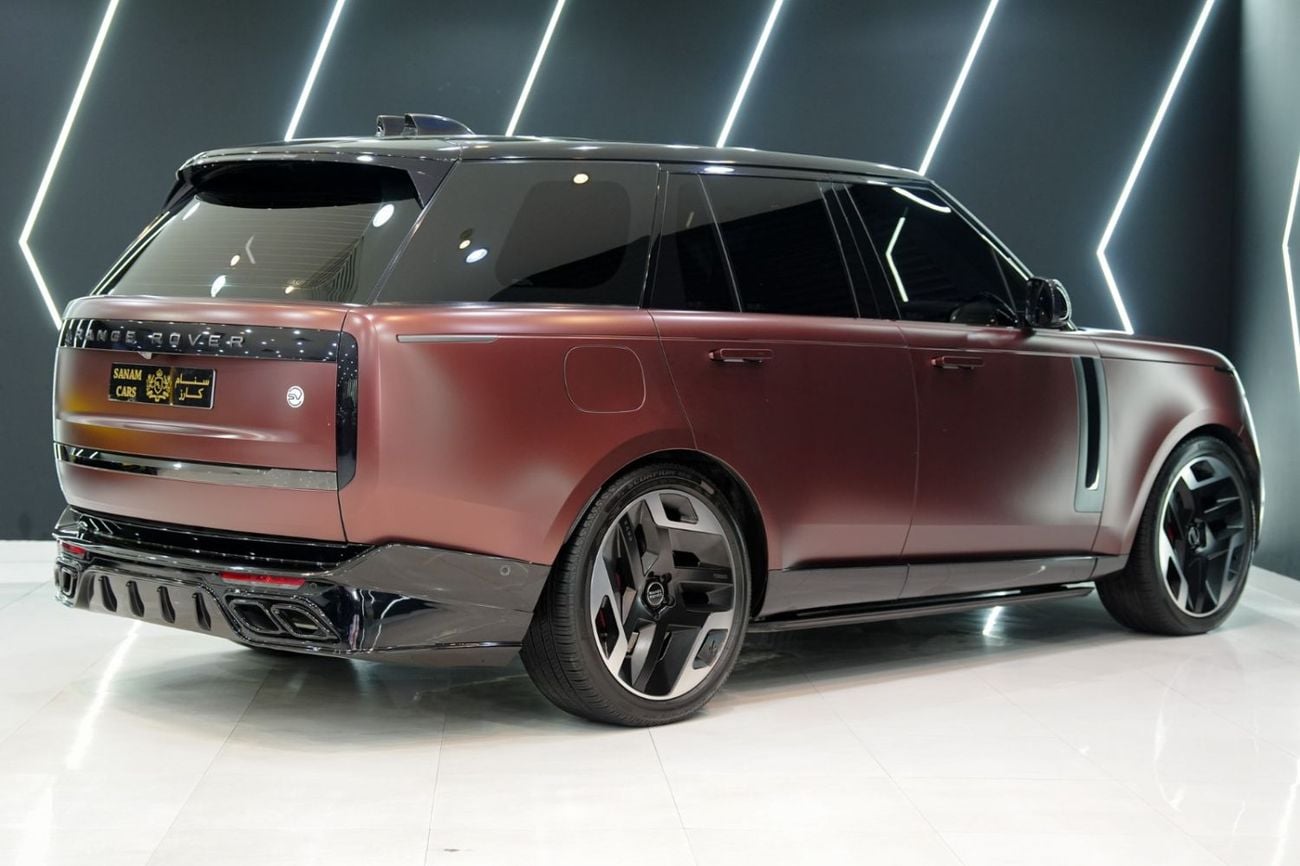 لاند روفر رينج روفر Vogue SV, Rear Entertainment Display, Two-Tone Interior, Al Tayer Warranty + Service