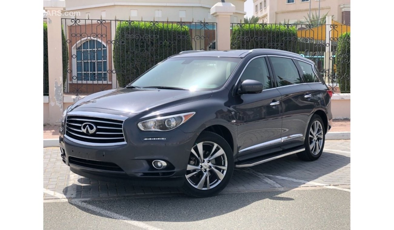 إنفينيتي QX60 لاكجري GCC FULL SERVICE HISTORY INFINITI QX60 2015 LUXURY FULL OPTION ONLY 920/MONTH UNLIMITED KM WA