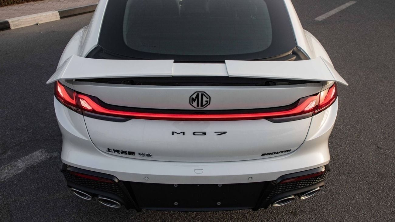 أم جي 7 1.5T DCT Elegance Sport Package with Rear Spoiler | 2025 | Coming Soon
