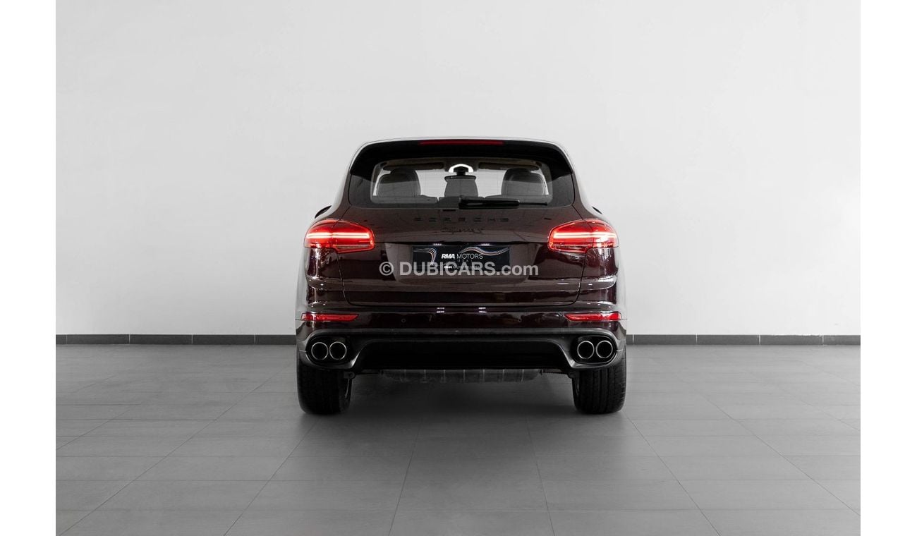 Porsche 718 Cayman 2015 Porsche Cayenne S / Full-Service History