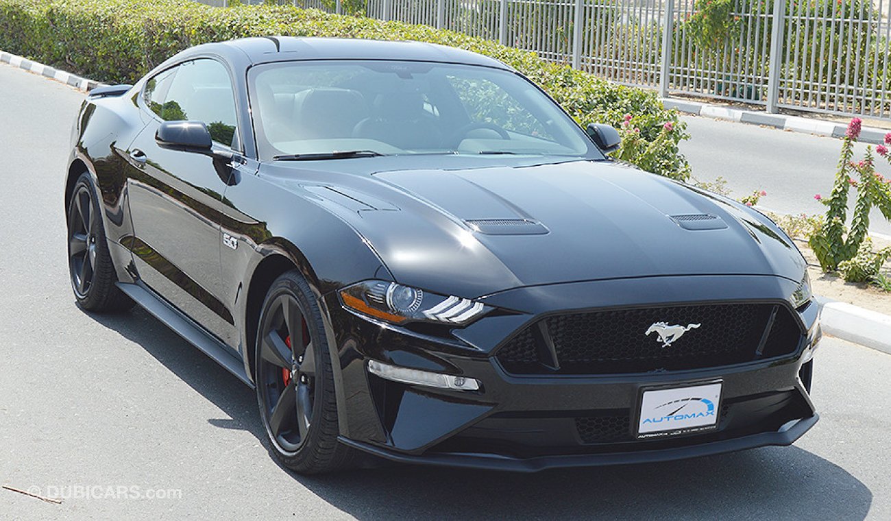 Ford Mustang GT Premium 2018, 5.0 V8 GCC Manual, 0km w/ 3Yrs or 100K km WRNTY + 60K km Service at Al Tayer