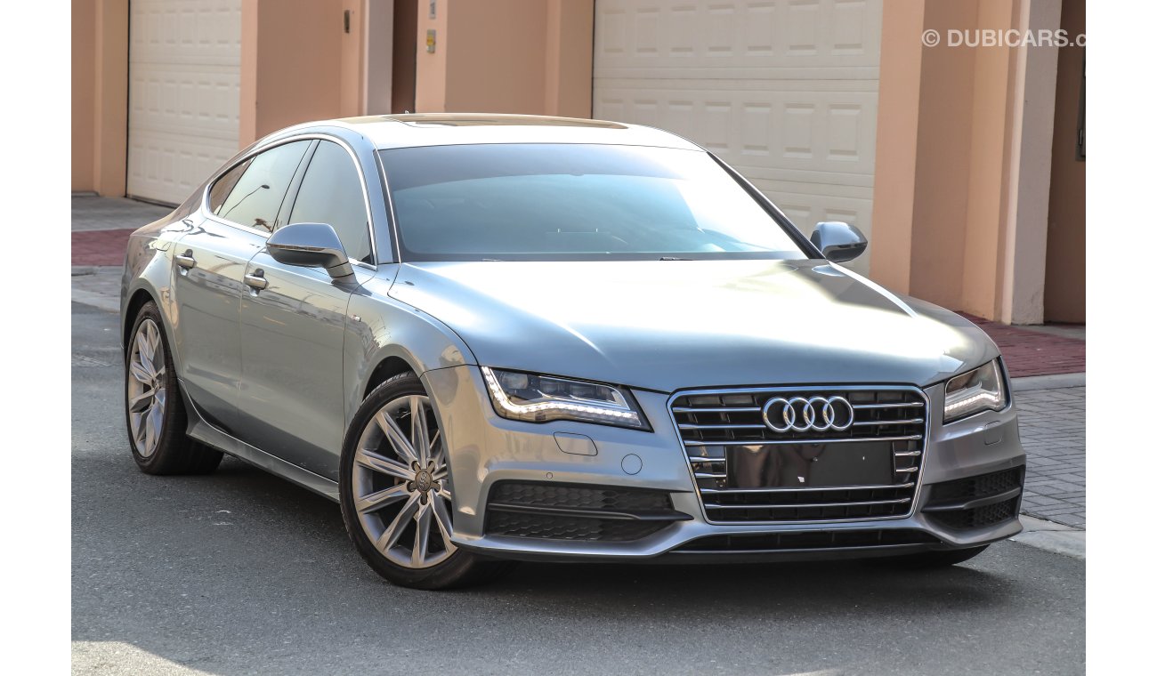 Audi A7 2.8L V6 2014 (AVAIL RAMADAN OFFER) GCC under Warranty with Zero Down-Payment.