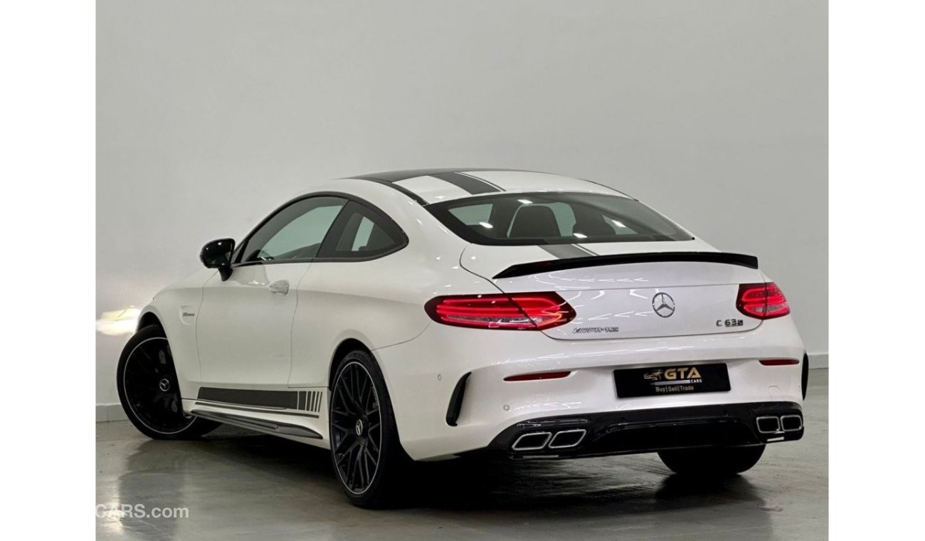 Mercedes-Benz C 63 AMG 2017 Mercedes Benz C63S AMG Coupe Edition 1, Full Mercedes / Silber Arrows Service History, GCC