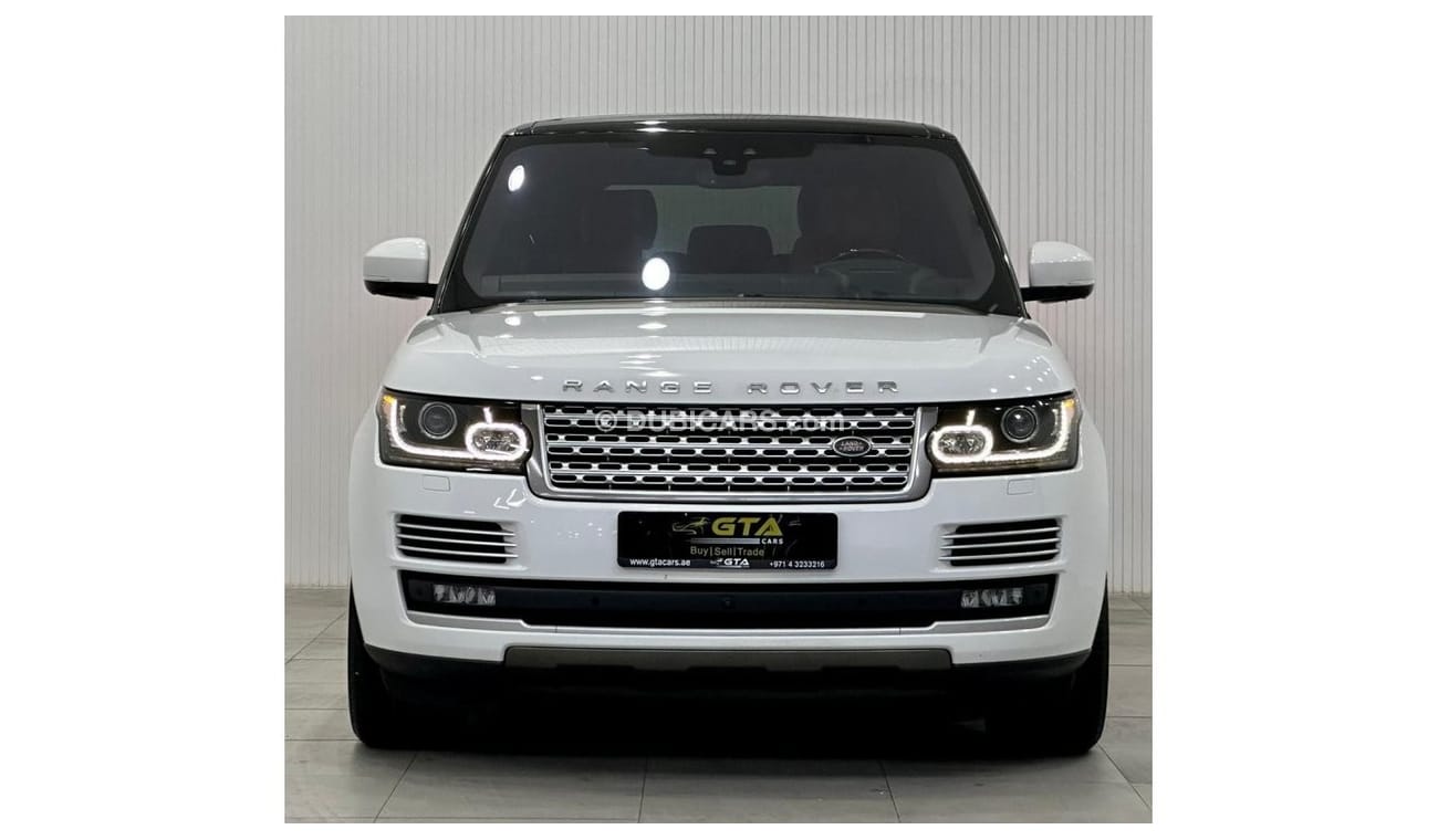 Land Rover Range Rover 2017 Range Rover Vogue V8 SE Supercharged, Warranty, Full Service History, Full Options, GCC