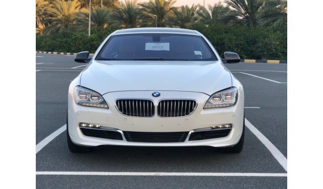 BMW 650 Luxury MODEL 2013 GCC CAR PREFECT CONDITION INSIDE AND OUTSIDE FULL OPTION PANORAMIC ROOF LEATHER SE
