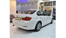 بي أم دبليو 316 EXCELLENT DEAL for our BMW 316i ( 2015 Model! ) in White Color! GCC Specs