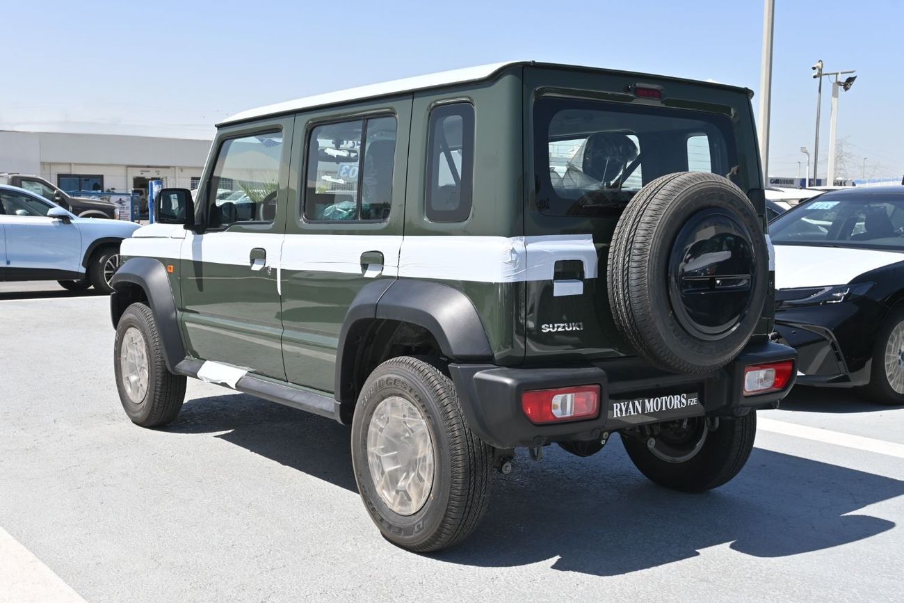 سوزوكي جيمني Suzuki Jimny GLX 1.5L (5-Doors) Petrol 4WD Color Jungle Green Model 2025