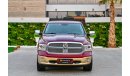 رام 1500 1500 Laramie Longhorn Crew Cab | 2,526 P.M | 0% Downpayment | Full Option | Perfect Condition!