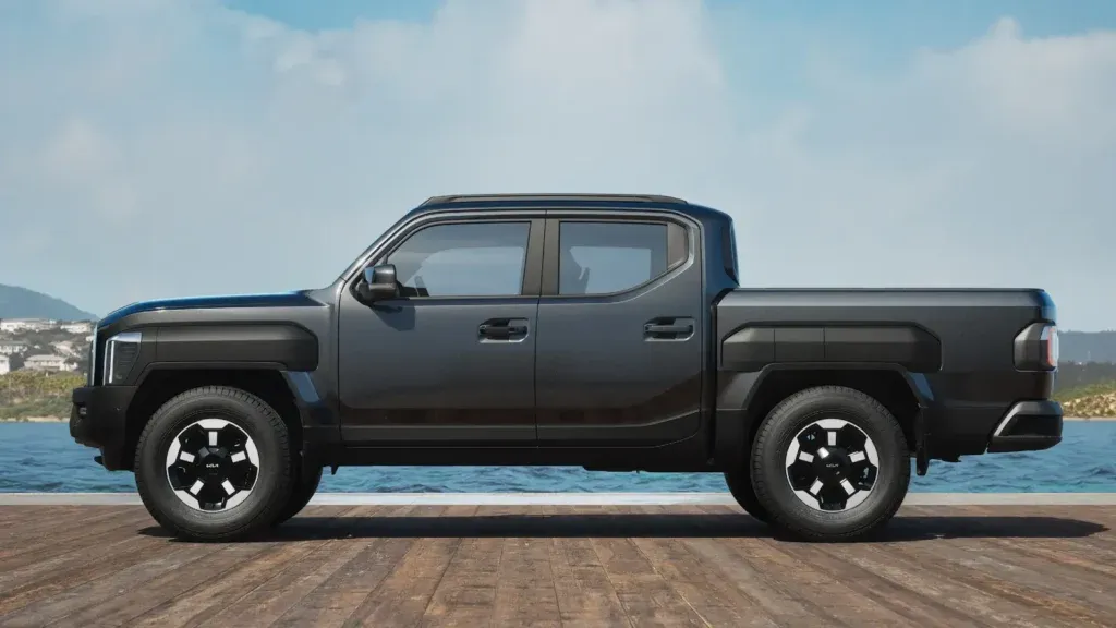 Kia Tasman exterior - Side Profile