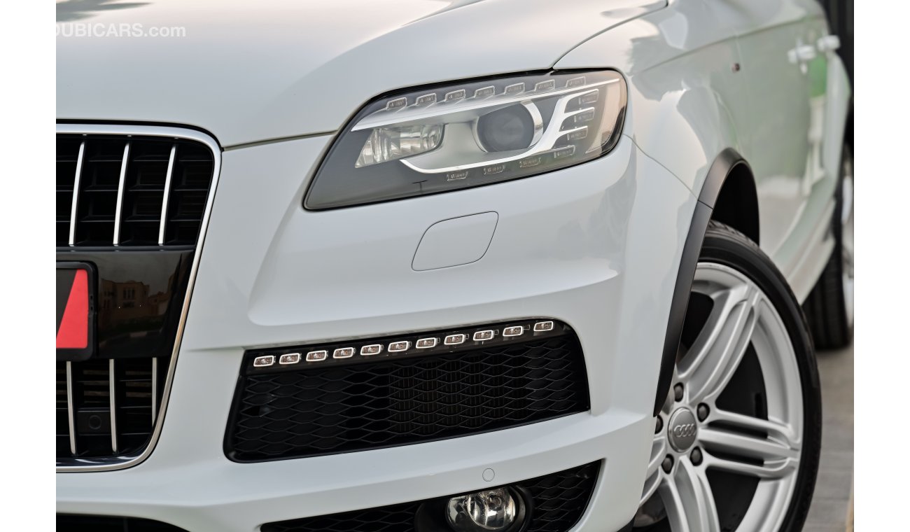 أودي Q7 TFSI quattro | 1,858 P.M | 0% Downpayment | Spectacular Condition!