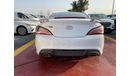 Hyundai Genesis HYUNDAI GENESIS COUPE, 2.0L, WHITE WITH BROWN LEATHER INTERIOR, MODEL 2014 FOR EXPORT