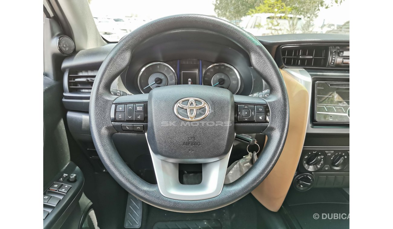 Toyota Fortuner 2.7L, 17" Tyre, Front & Rear A/C, Tyre Pressure Low Button, Drive Mode Select, Fog Light (LOT# 9590)