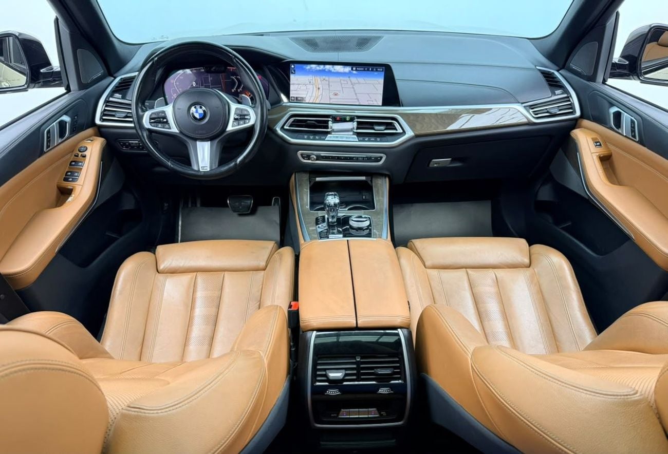 بي أم دبليو X5 XDRIVE40i M SPORT بي إم دبليو X5 xDrive40i M-Sport موديل 2019، مع ضمان، وحزمة خدمة بي إم دبليو لعام 2027، وسجل صيانة ك