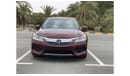 Honda Accord LX Model 2017 GCC CAR PERFECT CONDITION INSIDE AND OUTSIDE FULL OPTION SUN ROOF LEATHER SEATS NAVIGA