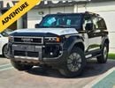 Toyota Prado ADVENTURE TURBO | 2.4L PETROL V4 | GCC SPEC | LEATHER WITH DRIVE ELECTRIC SEAT (CODE # PTADV2)
