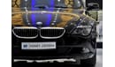 BMW 650i EXCELLENT DEAL for our BMW 650i ( 2008 Model ) in Black Color GCC Specs