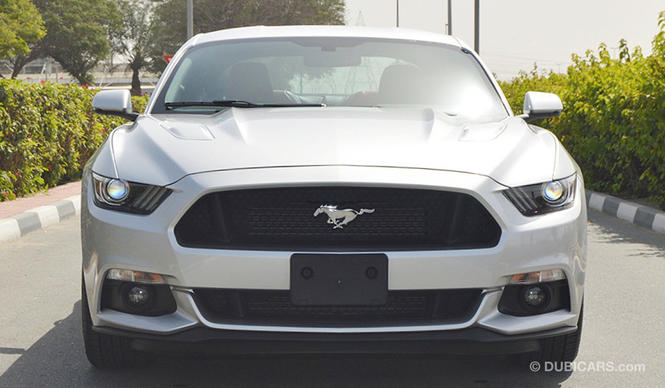 Ford Mustang GT PREMIUM+, 5.0 V8-GCC, 0km with 3Yrs or 100K km Warranty and 60K km Service at AL TAYER