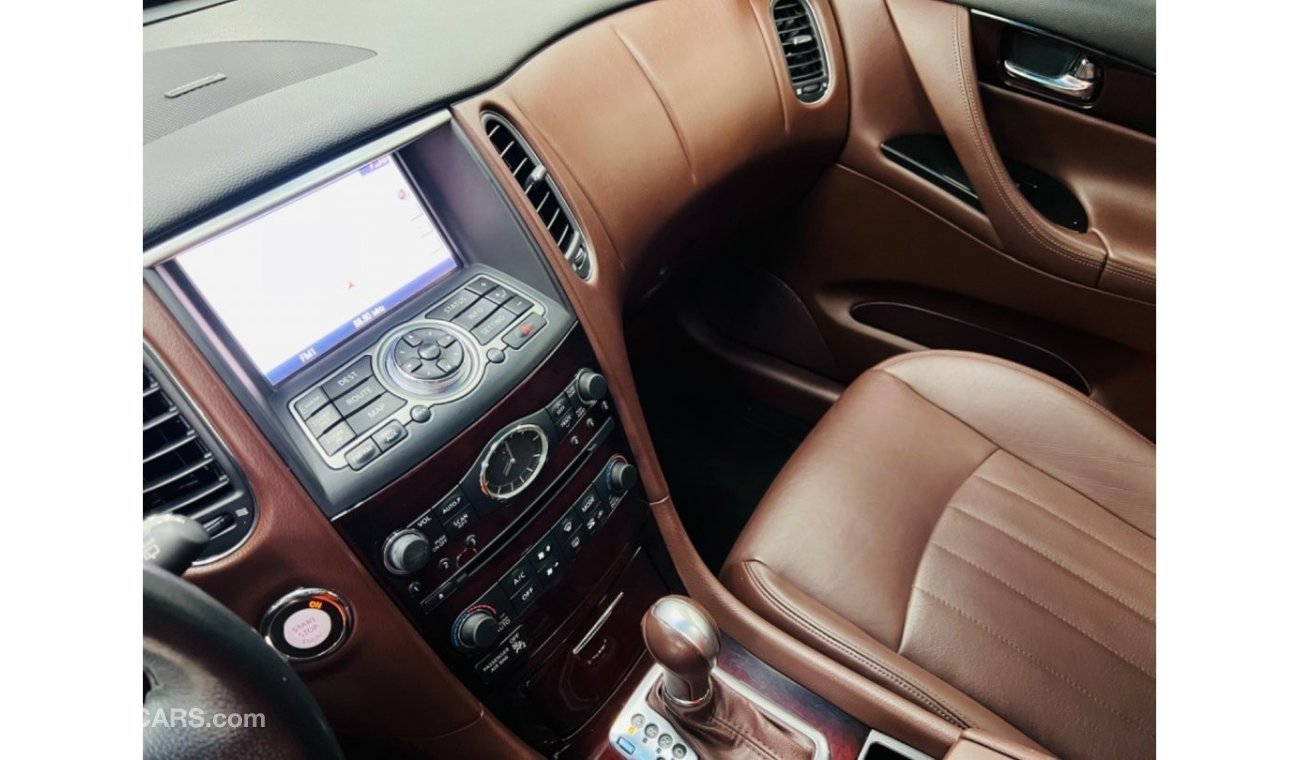 إنفينيتي QX50 GCC .. Perfect Condition .. Top Range .. V6