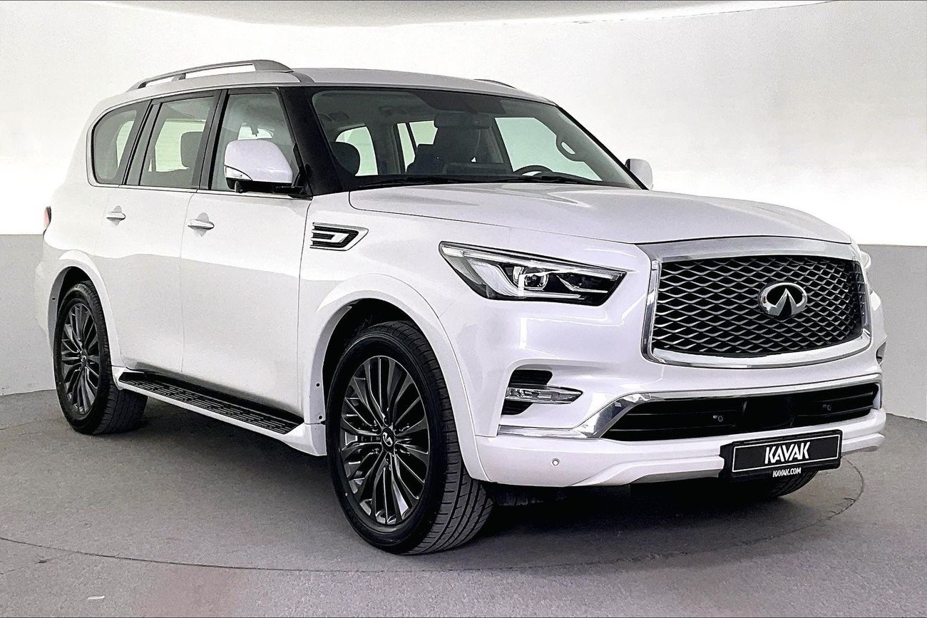 إنفينيتي QX80 Luxe Sensory (8 Seater) | شامل الضمان | 0 ﺪﻔﻋﺓ ﺃﻮﻟﻯ